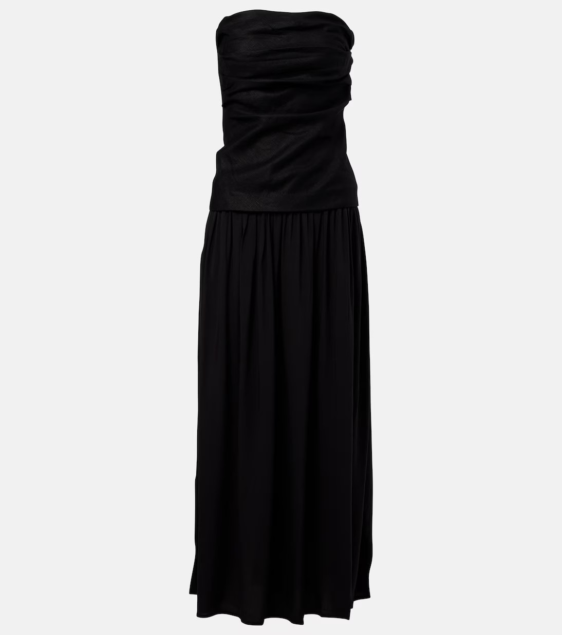 Hedy strapless linen maxi dress | Mytheresa (UK)