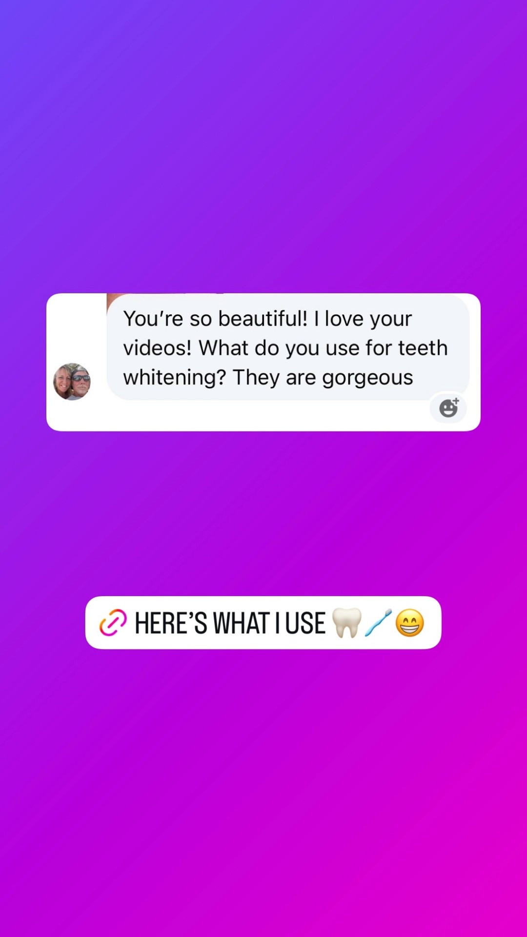 Here’s what I use to keep my teeth white 😁

Toothpaste, whitening strips, electric toothbrush 

#LTKFamily #LTKHome #LTKBeauty