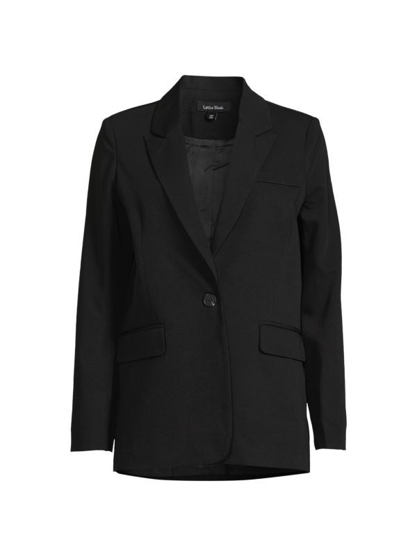 Solid Notch Lapel Blazer | Saks Fifth Avenue OFF 5TH