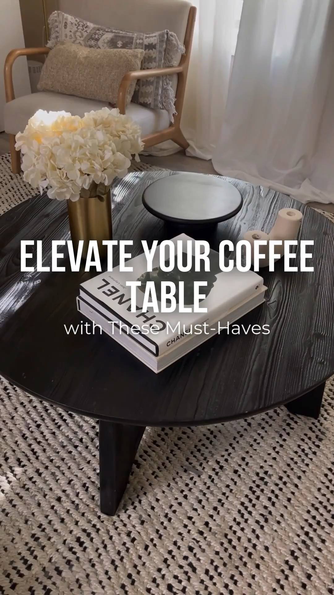 A coffee table can easily become cluttered, but a few thoughtful pieces can completely transform the space. I like using a decorative book, a simple vase, and a small tray to create a layered, cozy look that feels intentional. #coffeetablestyle #livingroomdecor #homeinterior #modernhome #homedecorideas #coffeetabledecor #ltkhome #interiorstyle #neutraldecor #homestyling

#LTKHome #LTKSeasonal #LTKdayinmylife