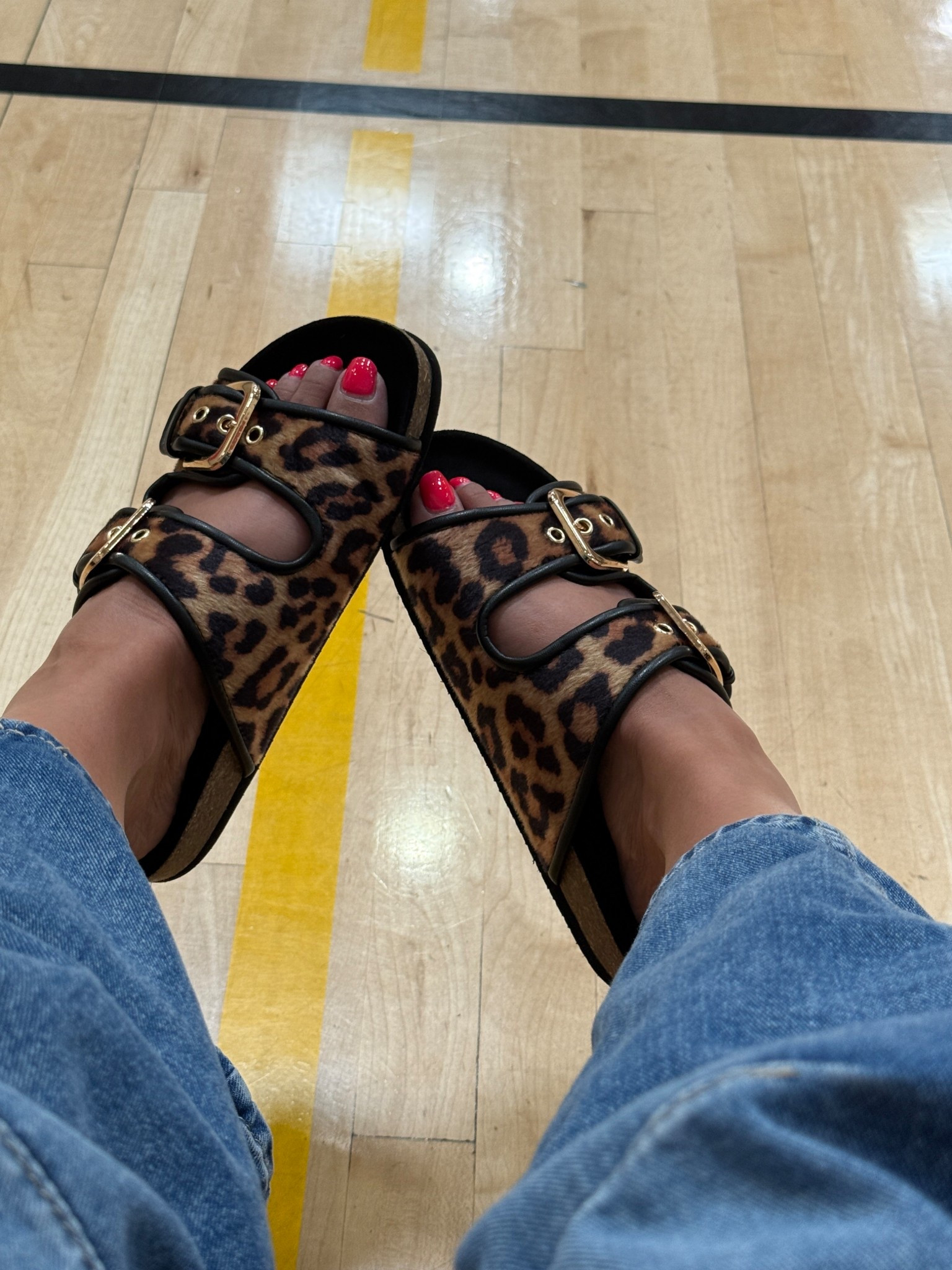 The cutest leopard slides for spring and summer! 

#LTKStyleTip #LTKShoeCrush #LTKOver40
