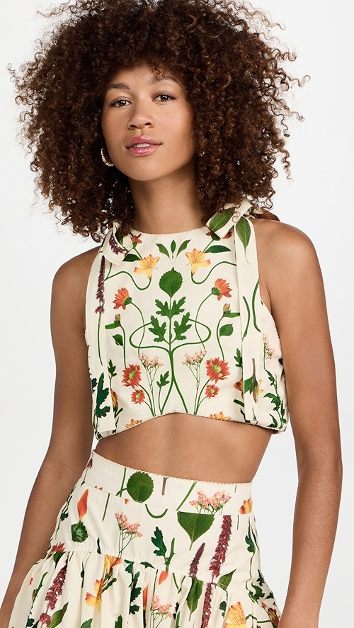 Olmeca Primavera Crop Top | Shopbop