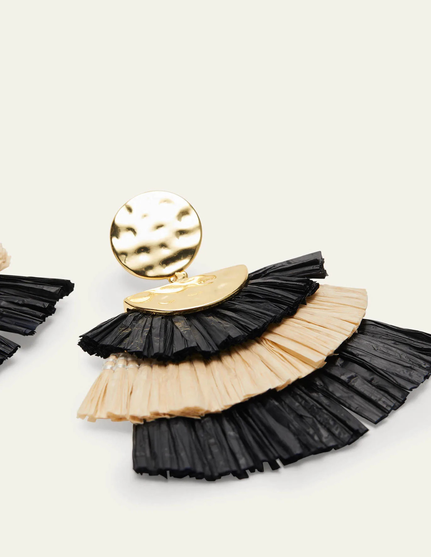 Hammered Tier Fringe Earrings | Boden (US)