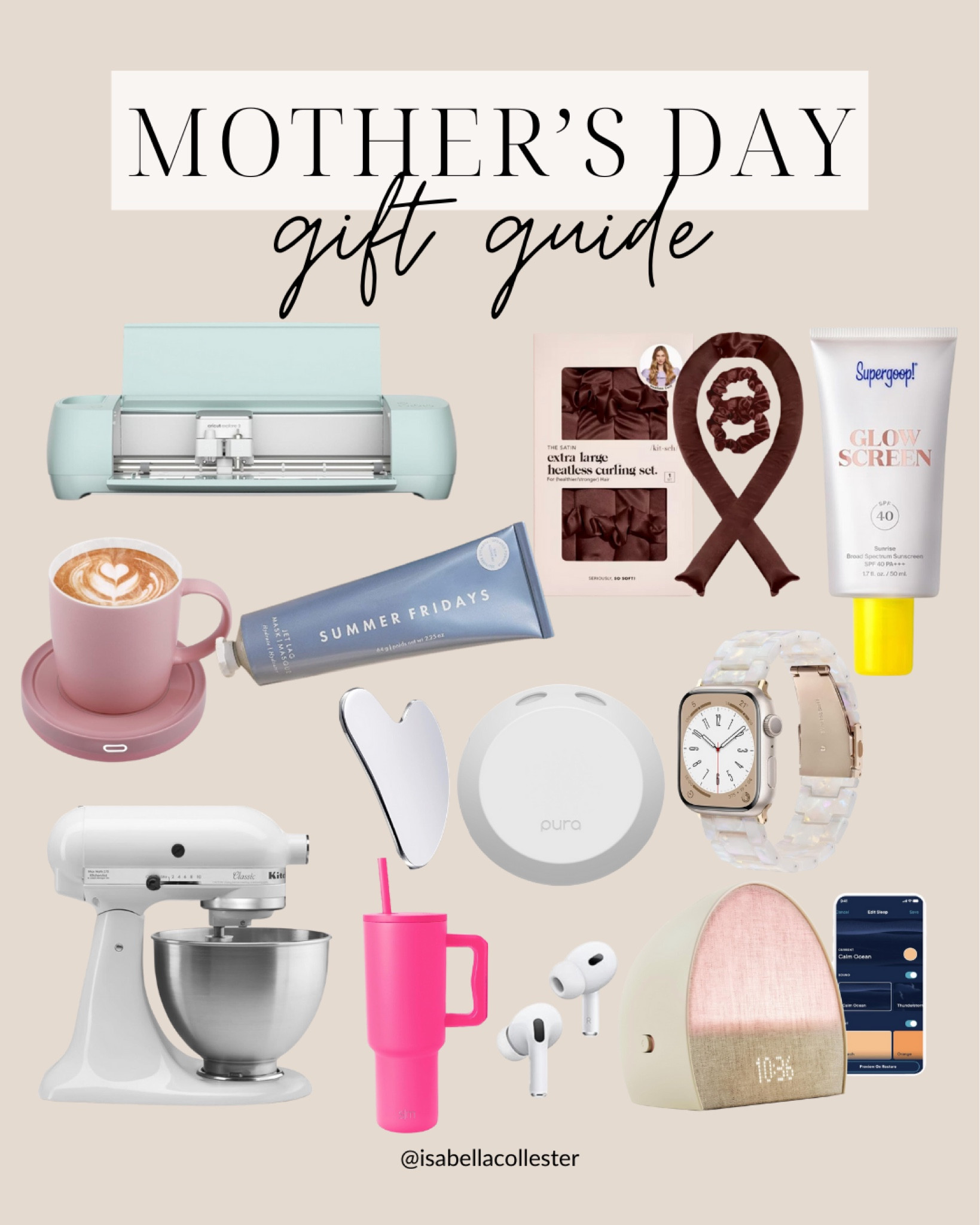 Mother's Day Gift Guide

Mother's Day⎮Mothers Day 2024⎮Gift Guide⎮Gift Guide for Her⎮Mother's Day Gift Guide⎮Apple AirPod Pros⎮Kitchen Aid Mixer⎮Cricut⎮Pura Diffuser⎮Hatch Alarm Clock⎮Heatless Curlers⎮Tumbler⎮Lotion⎮Apple Watch⎮Apple Watch Accessories⎮Guasha

#LTKGiftGuide #LTKSeasonal