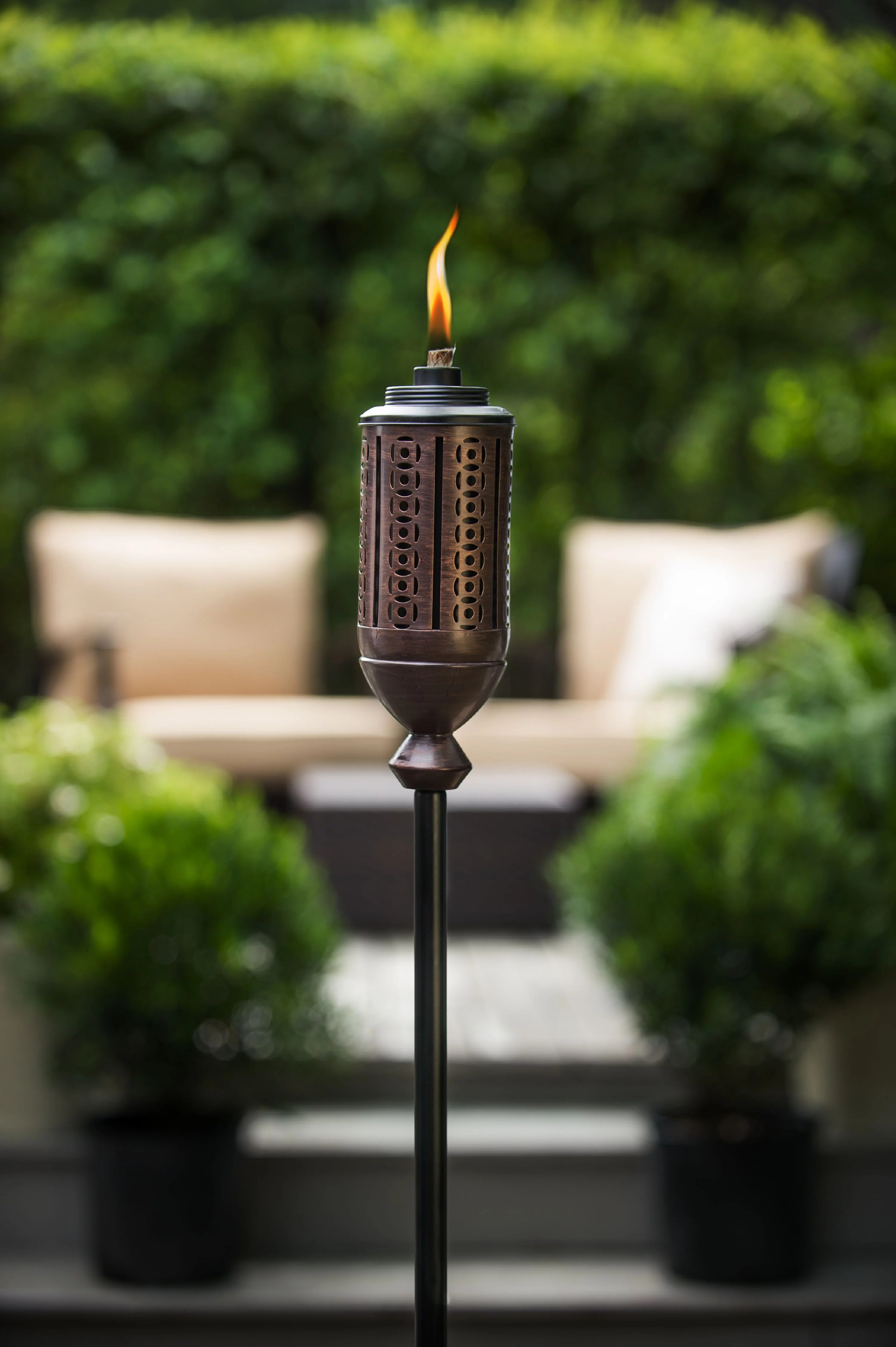 TIKI Brand 65-Inch Cabos Metal Torch Copper | Walmart (US)