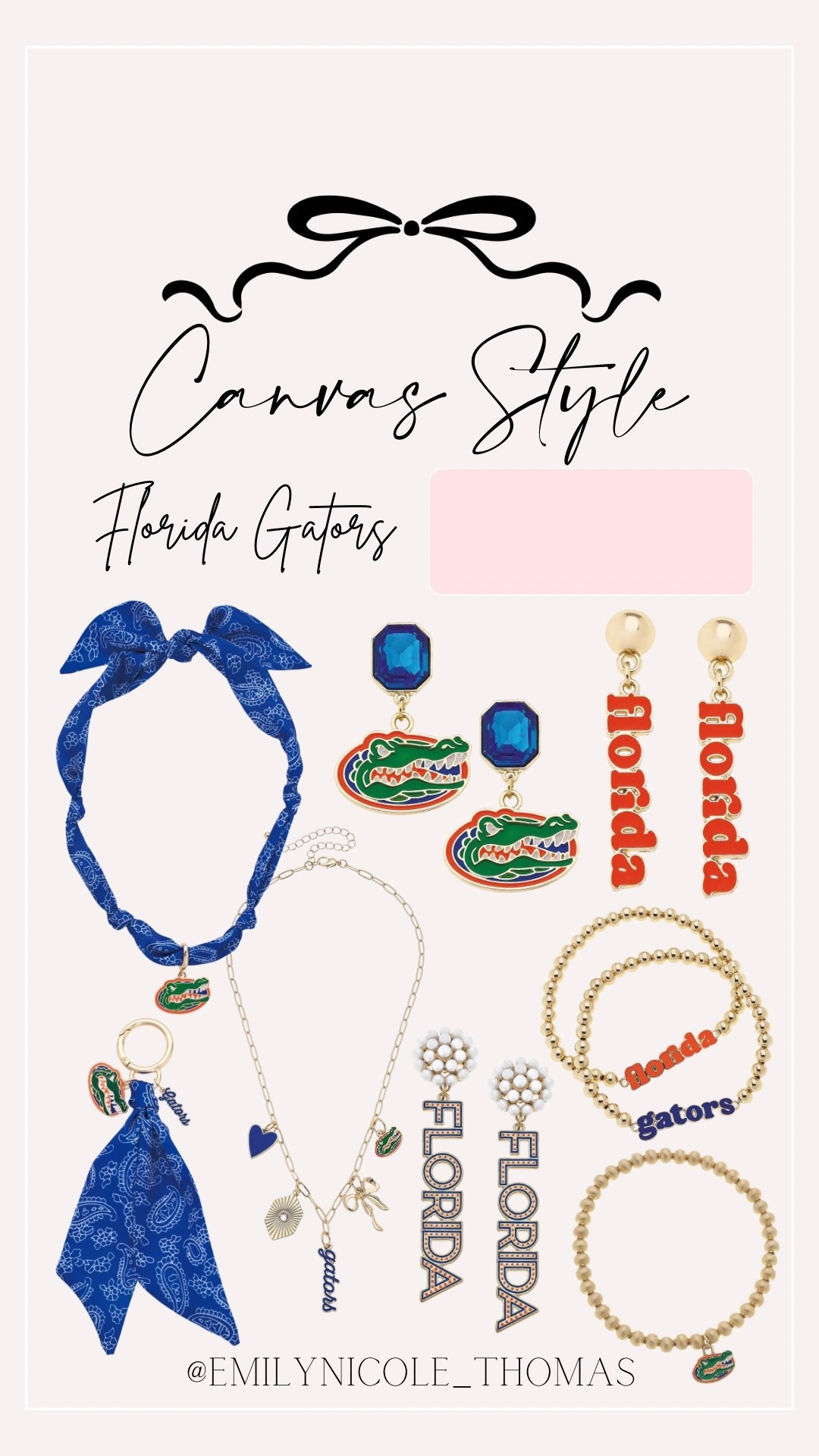Florida Gators Accessories 🐊🧡💙

Canvas Style, Florida gators, University of Florida, college game day, college football, college basketball, college sports, game day accessories, game day fit, game day outfit, scarf necklace, charm necklace, earrings, beaded earrings, beaded bracelets, & school spirit

#LTKFindsUnder100 #LTKStyleTip #LTKU