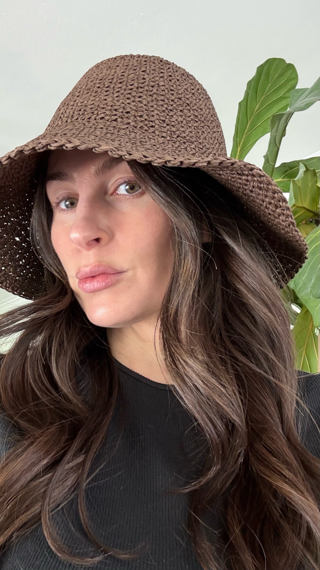 Brown bucket beach hat from Walmart! It’s kinda giving Monday swimwear 

#LTKTravel #LTKSwim #LTKActive