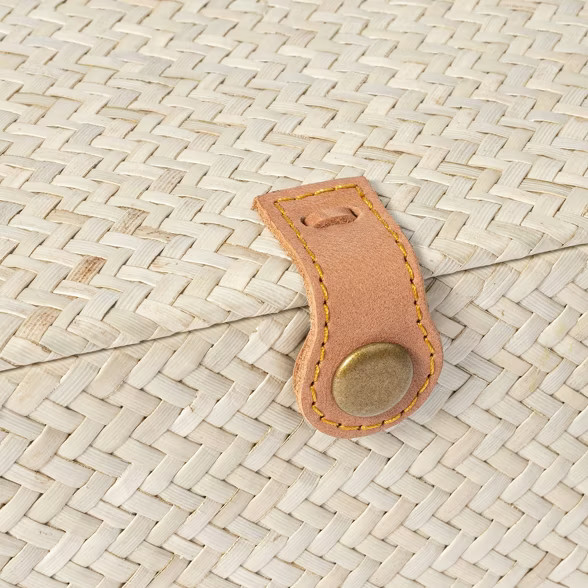 3.5" x 10" Pandan Zig-Zag Woven Box - Threshold™ designed with Studio McGee | Target