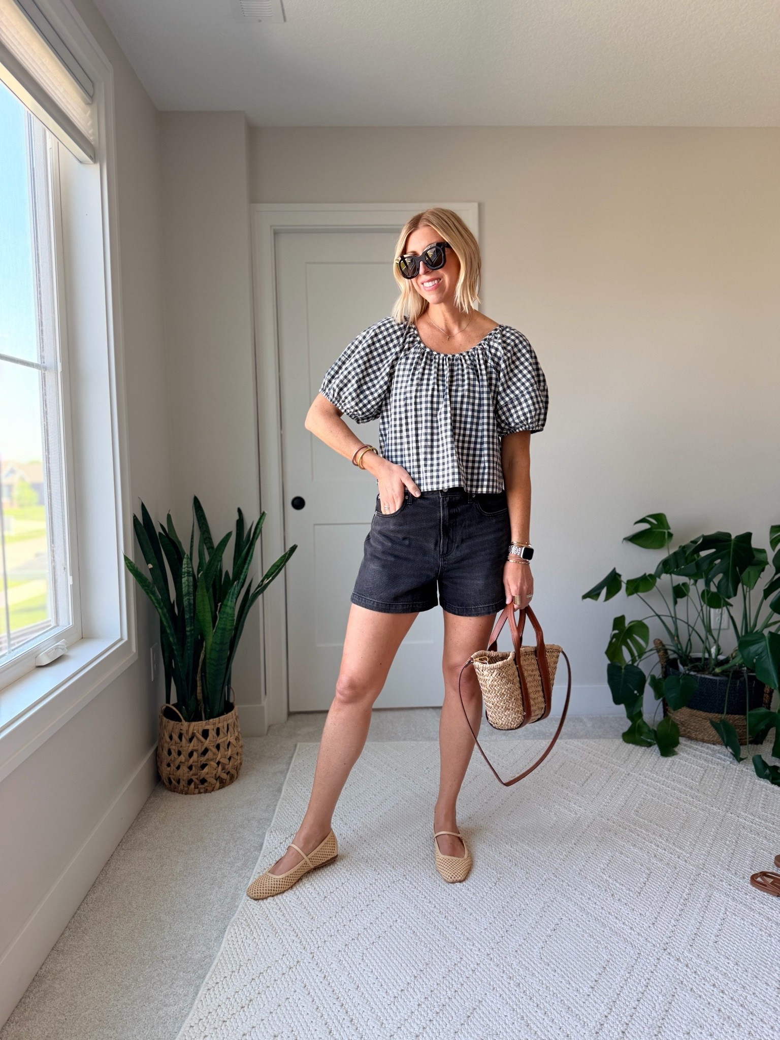 These @pistola A-line shorts make every outfit look better.

I sized up one for a more relaxed fit through the hips/thighs

#LTKSeasonal #LTKOver40 #LTKootd