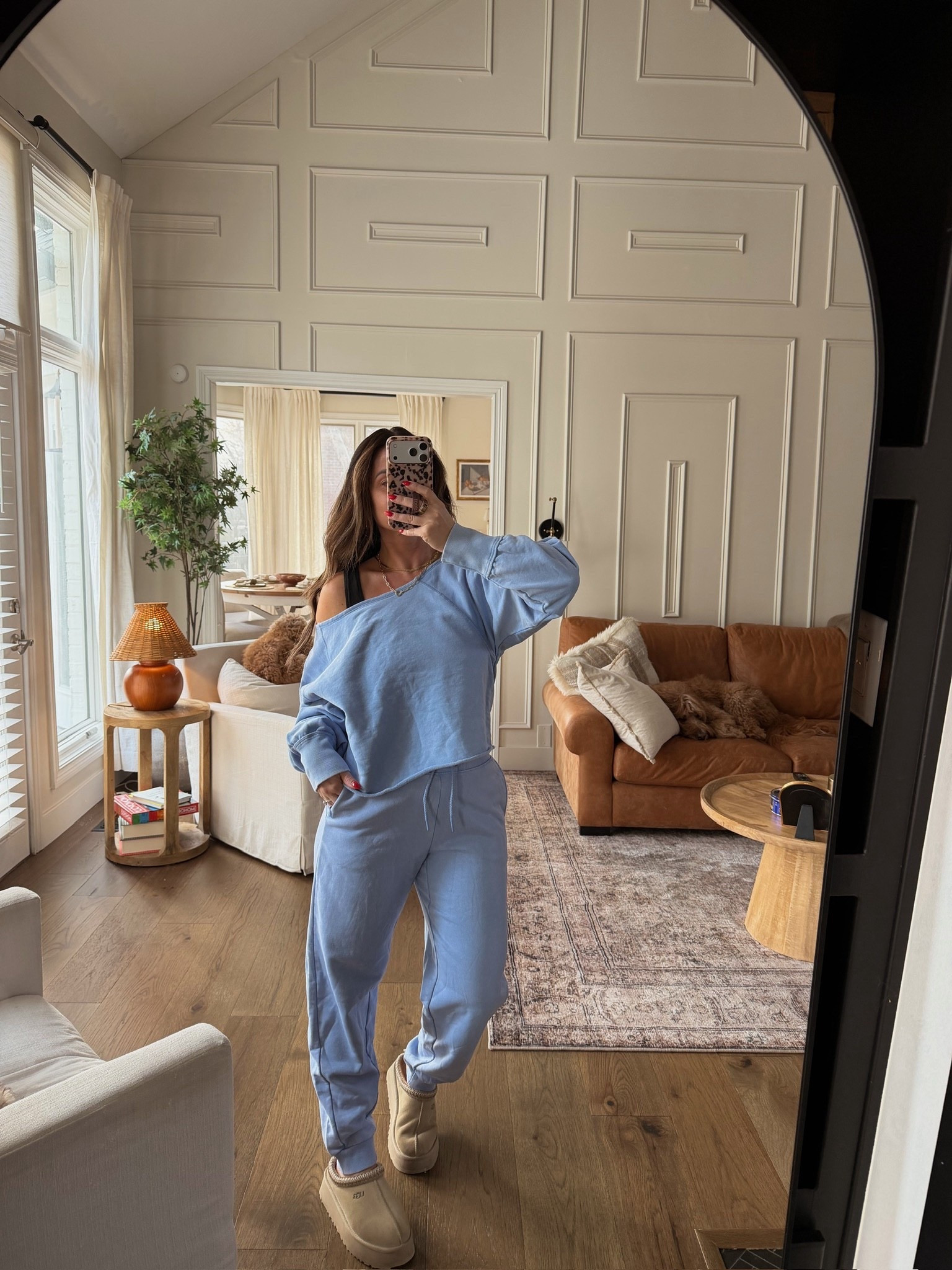 The cutest blue off the shoulder set from target ❄️

#LTKgrwm #LTKootd #LTKSeasonal