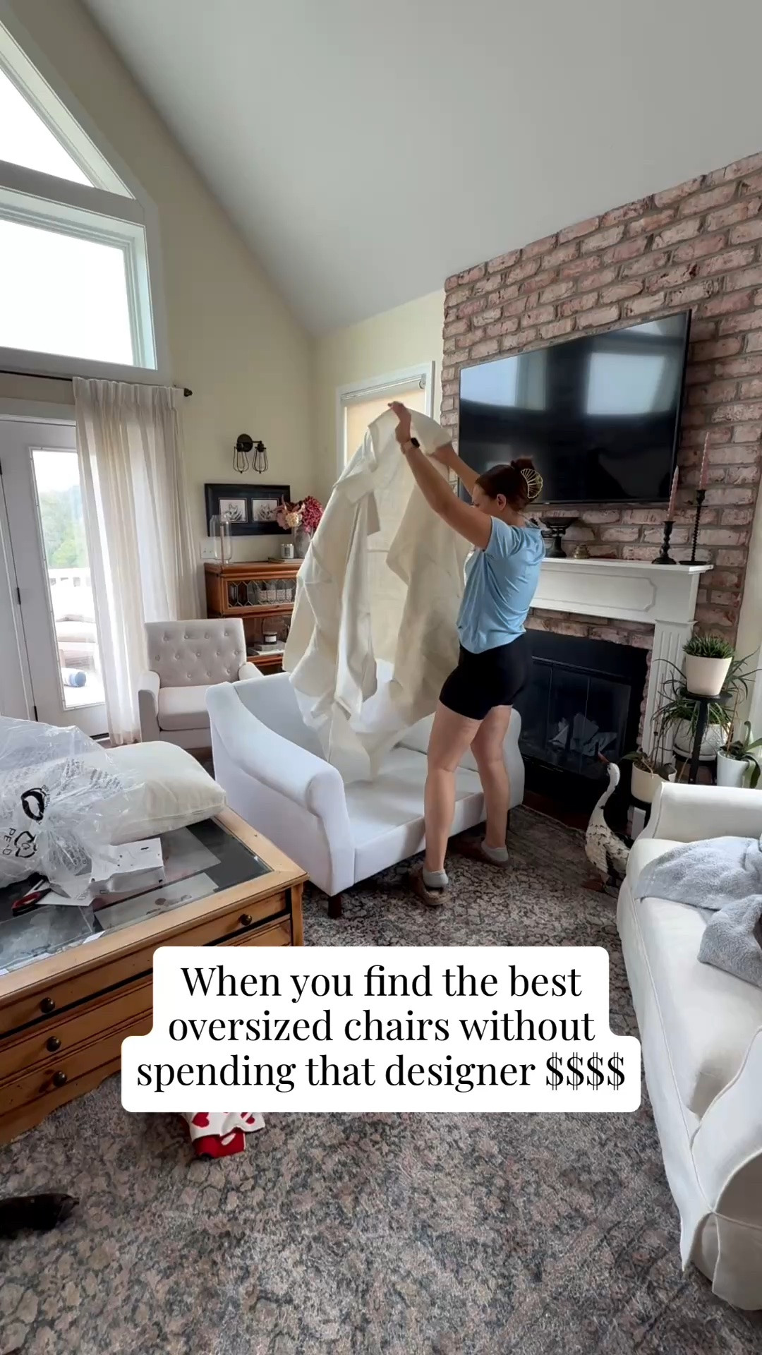#AD I finally created the cozy living room I've been dreaming about. 👀✨

From the oversized slipcover chairs to the finishing touches, every piece helped make this space feel warm, inviting, and so much more expensive than it actually was.

@wayfair has become one of my favorite places to find beautiful furniture and décor that completely transforms a room.

💥SHOP BY CLICKING THE THUMBNAILS BELOW 👇 

#Wayfair #WayfairPartner #livingroominspo #cozyhome

#LTKmomlife #LTKSaleAlert #LTKHome