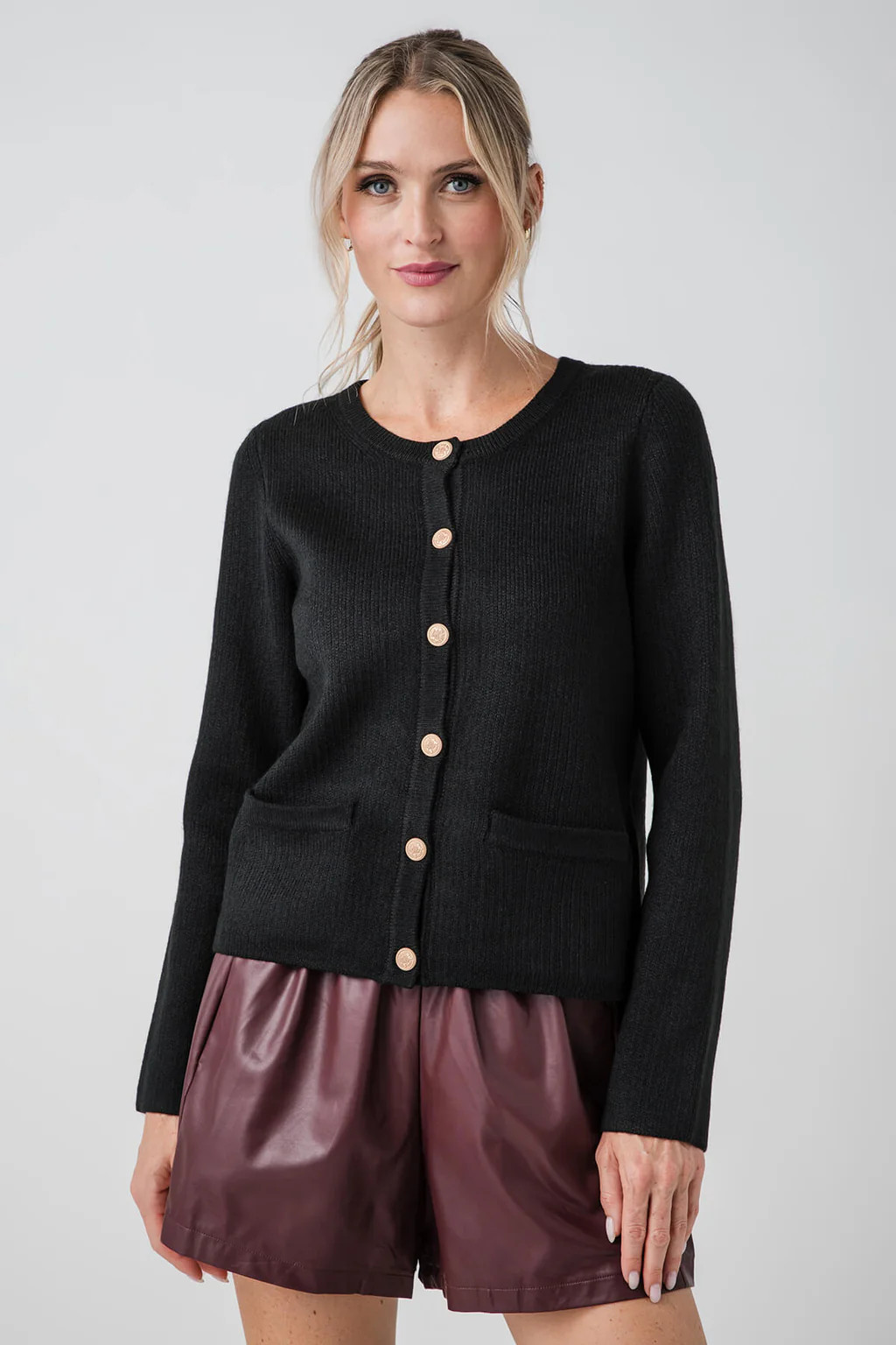 Skies Are Blue Button Down Cardigan | Social Threads