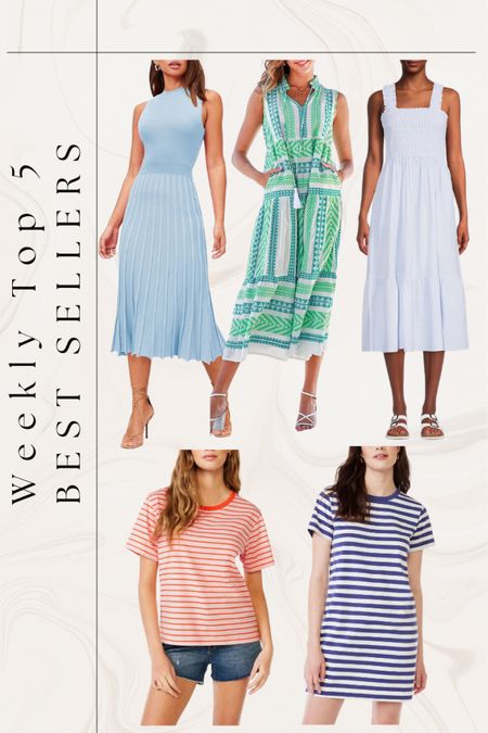 The best of the best from the past week! Summer dresses for all the things. Solids, stripes and geometric patterns. 

#LTKSeasonal #LTKstyletip #LTKunder50