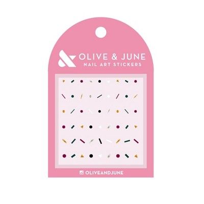 Olive &#38; June Nail Art Stickers - Simple &#38; Shiny | Target