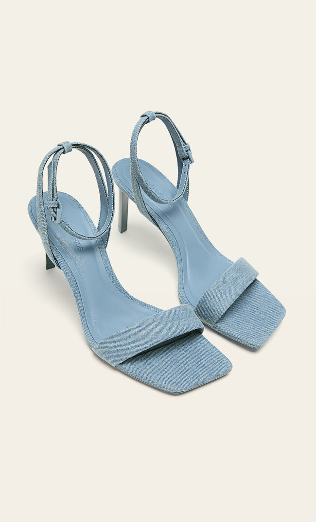 Mules en jean à talon | Stradivarius (FR)