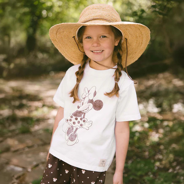 Mini Disney Minnie Mouse Perfect Tee, White | Albion Fit