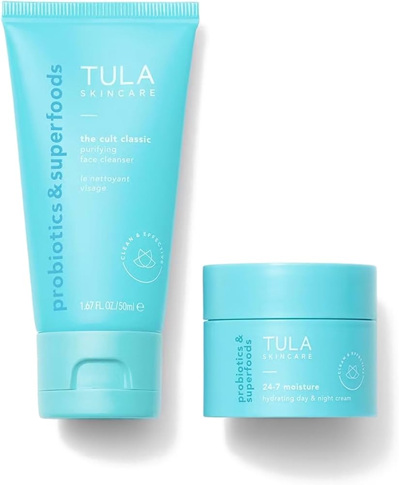 TULA Skin Care Better Together - Cleansing & Hydrating Travel Size Duo, includes The Cult Classic... | Amazon (US)