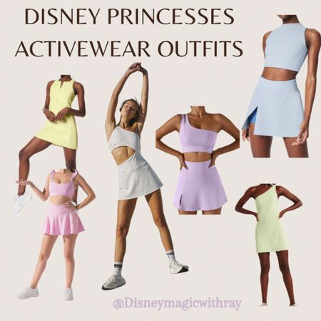Springing into action with these Disney Princesses activewear outfits 
 Pink is from Popflex 

#LTKstyletip #LTKSeasonal #LTKfitness
