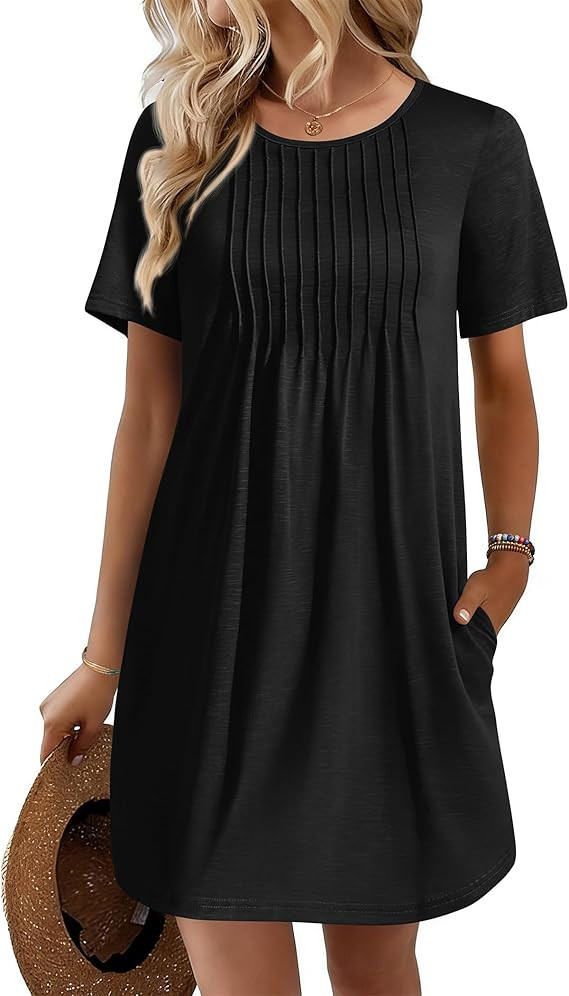 Ekouaer Swimsuit Coverup for Women 2026 Short Sleeve Bathing Suit Cover Ups Beach Summer T-Shirt ... | Amazon (US)