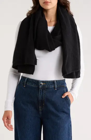 Nordstrom Cashmere Rib Scarf | Nordstromrack | Nordstrom Rack
