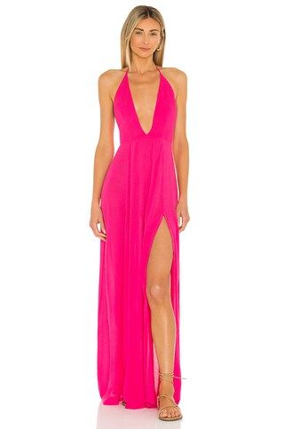 superdown Arina Maxi Dress in Pink from Revolve.com | Revolve Clothing (Global)