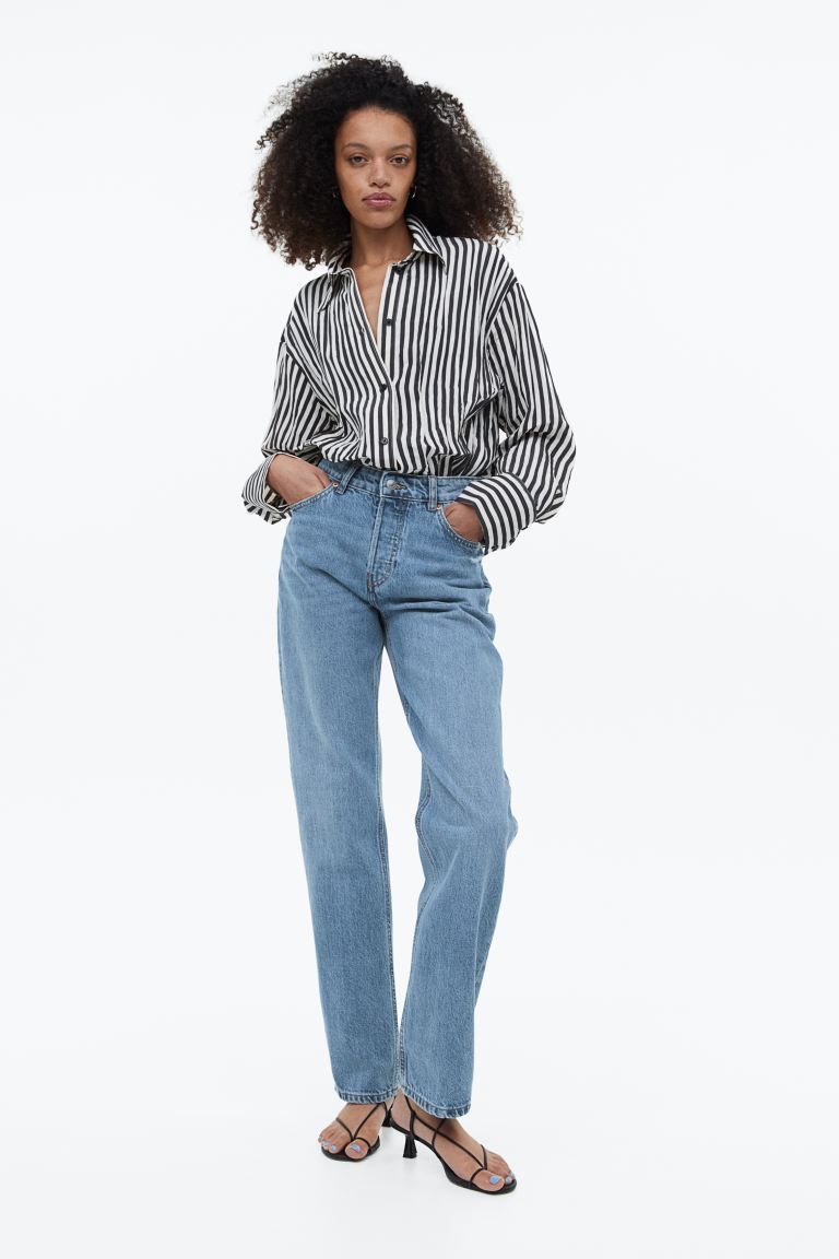 Straight High Jeans | H&M (US)