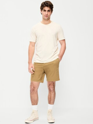 Slim Built-In Flex Rotation Chino Shorts -- 8-inch inseam | Old Navy (CA)