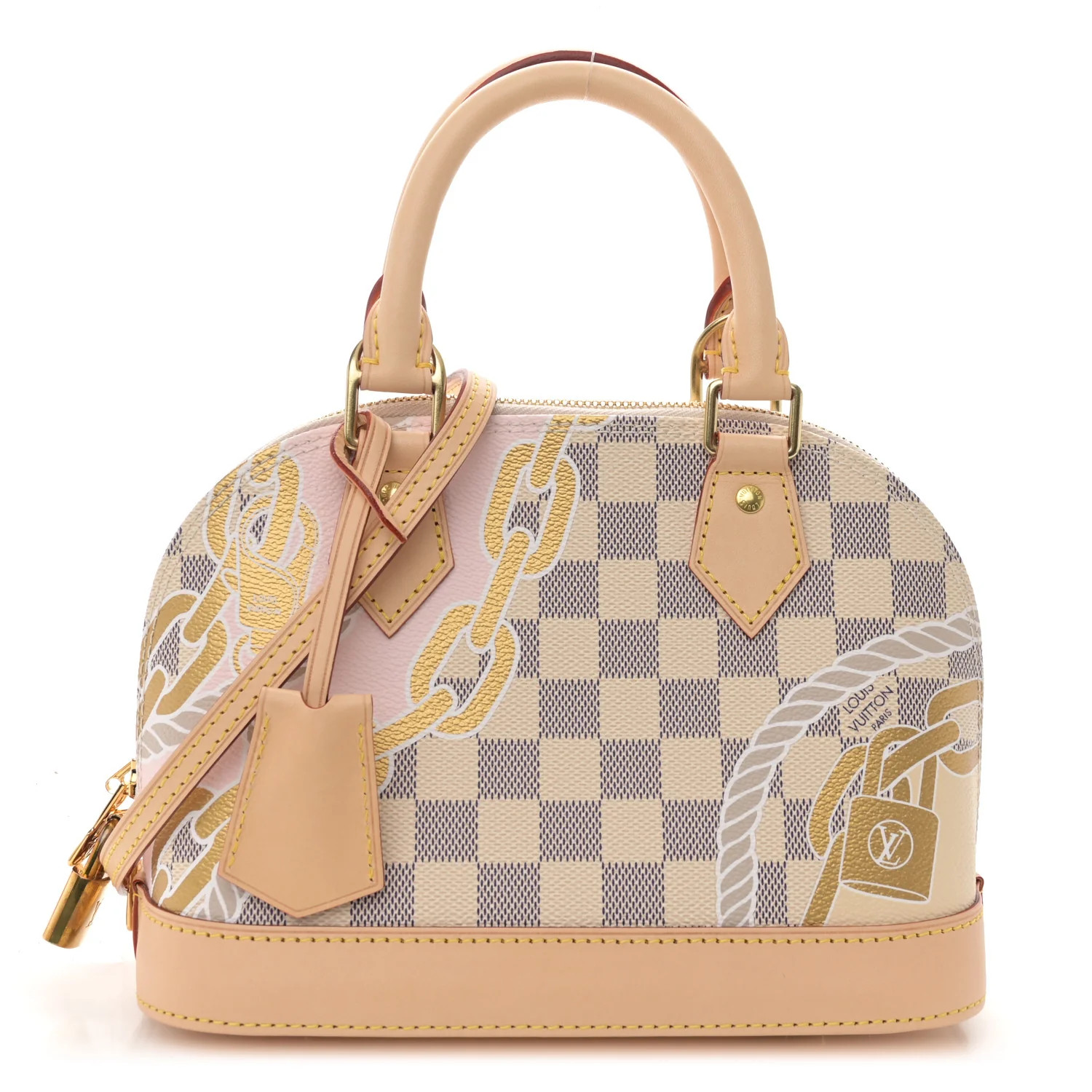 Damier Azur Nautical Alma BB | FASHIONPHILE (US)