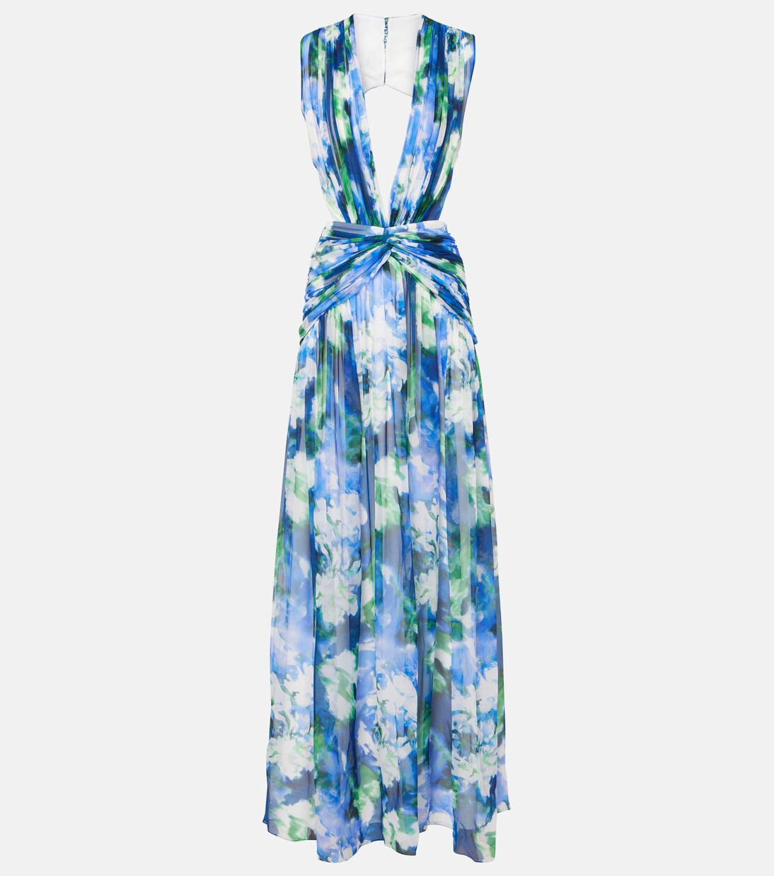 Robe aus Seidengeorgette | Mytheresa (DACH)