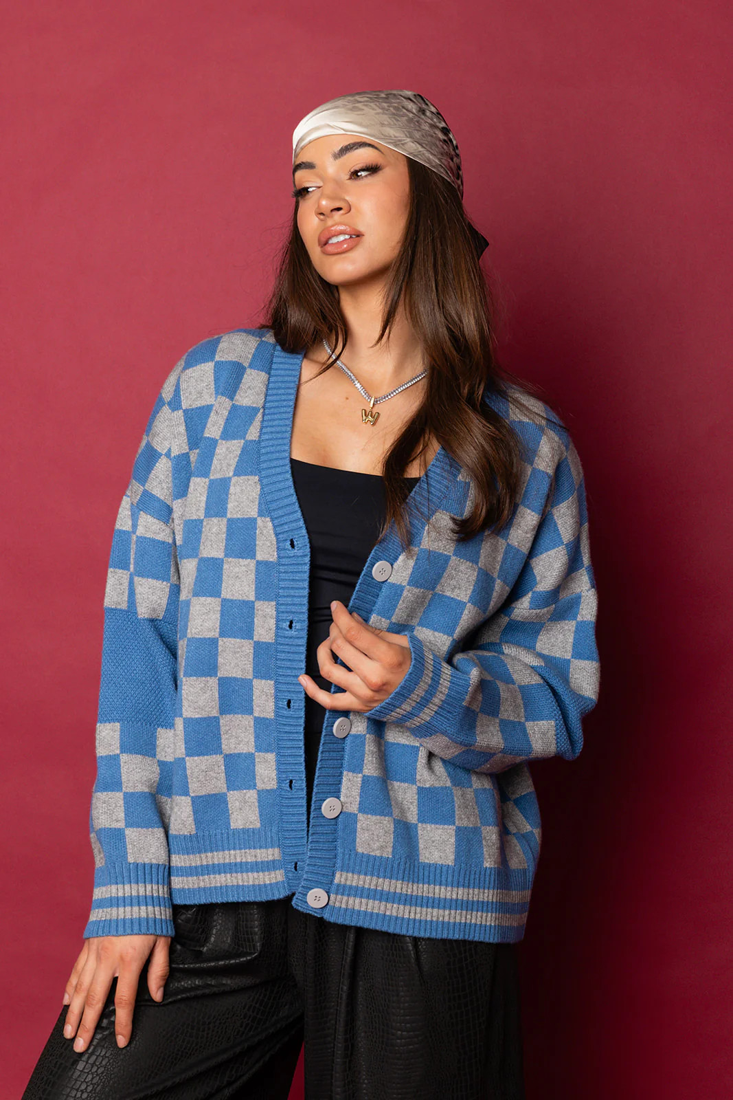 The Chexx Oversized Cardigan - Blue | WKNDchasers