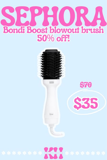 My fav blowout brush is 50% off today!!! 

Half off, sale alert, #ltksale #salealert bondi boost blowout brush, beauty finds, beauty sale

#LTKSaleAlert #LTKBeauty #LTKItBag
