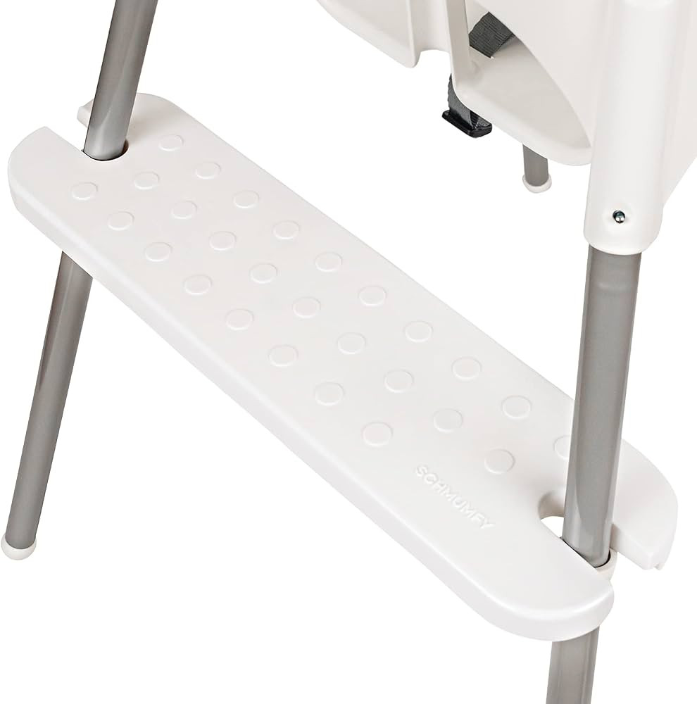 White IKEA High Chair Foot Rest Only - Bib Hook Included - Sits Flat - Compatible with Antilop Hi... | Amazon (US)