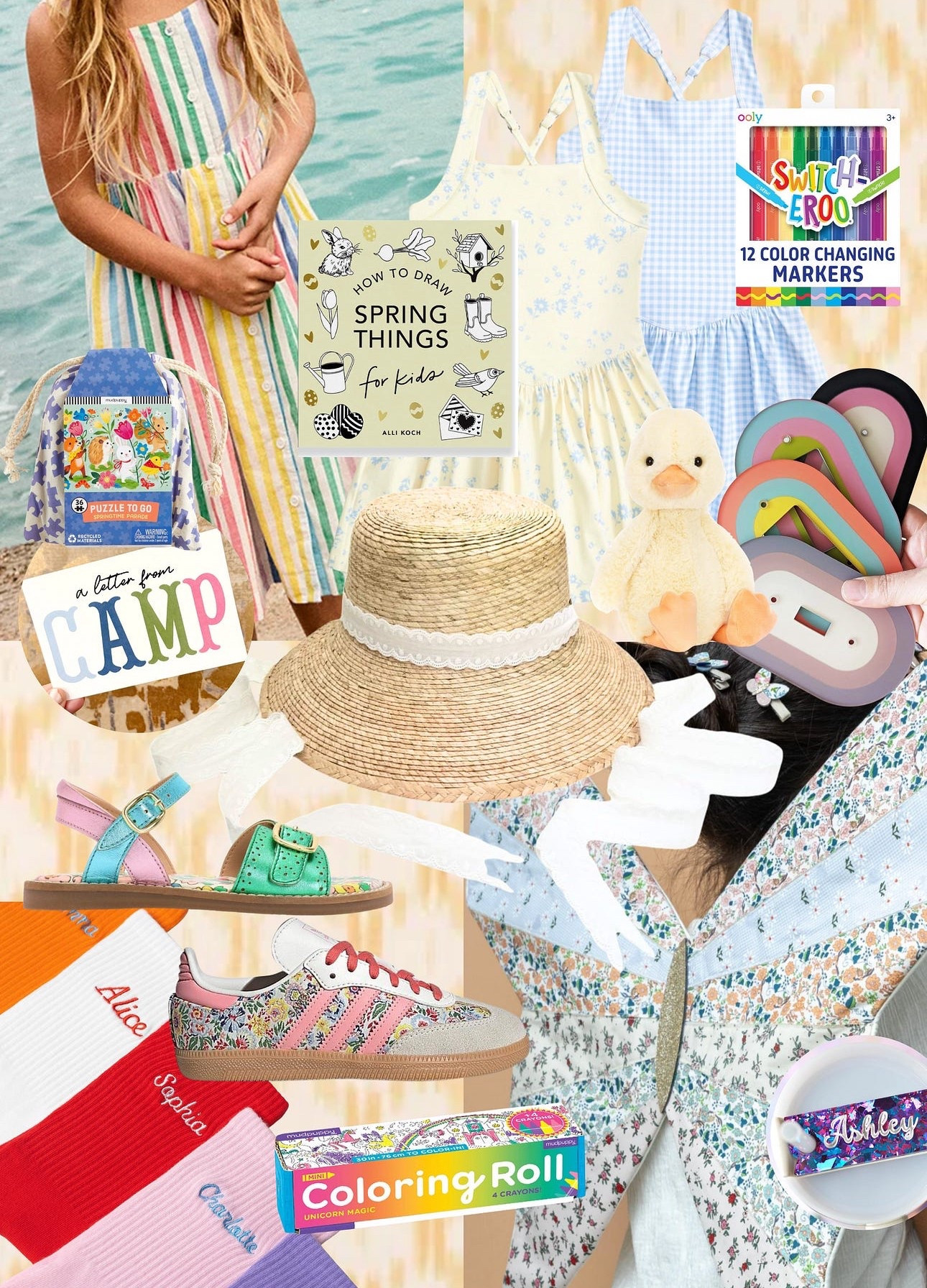 Bunny Business - Really, reeeeally working hard to not grab the cheap tchotchke crap for the girls’ Easter baskets. Spring is a great time to refresh your kids’ wardrobe, art cart, pool bag, camp trunk, and outdoor toys!

P.S. Boy moms, I didn’t forget about you. Coming soon!

#LTKKids #LTKSeasonal #LTKFamily