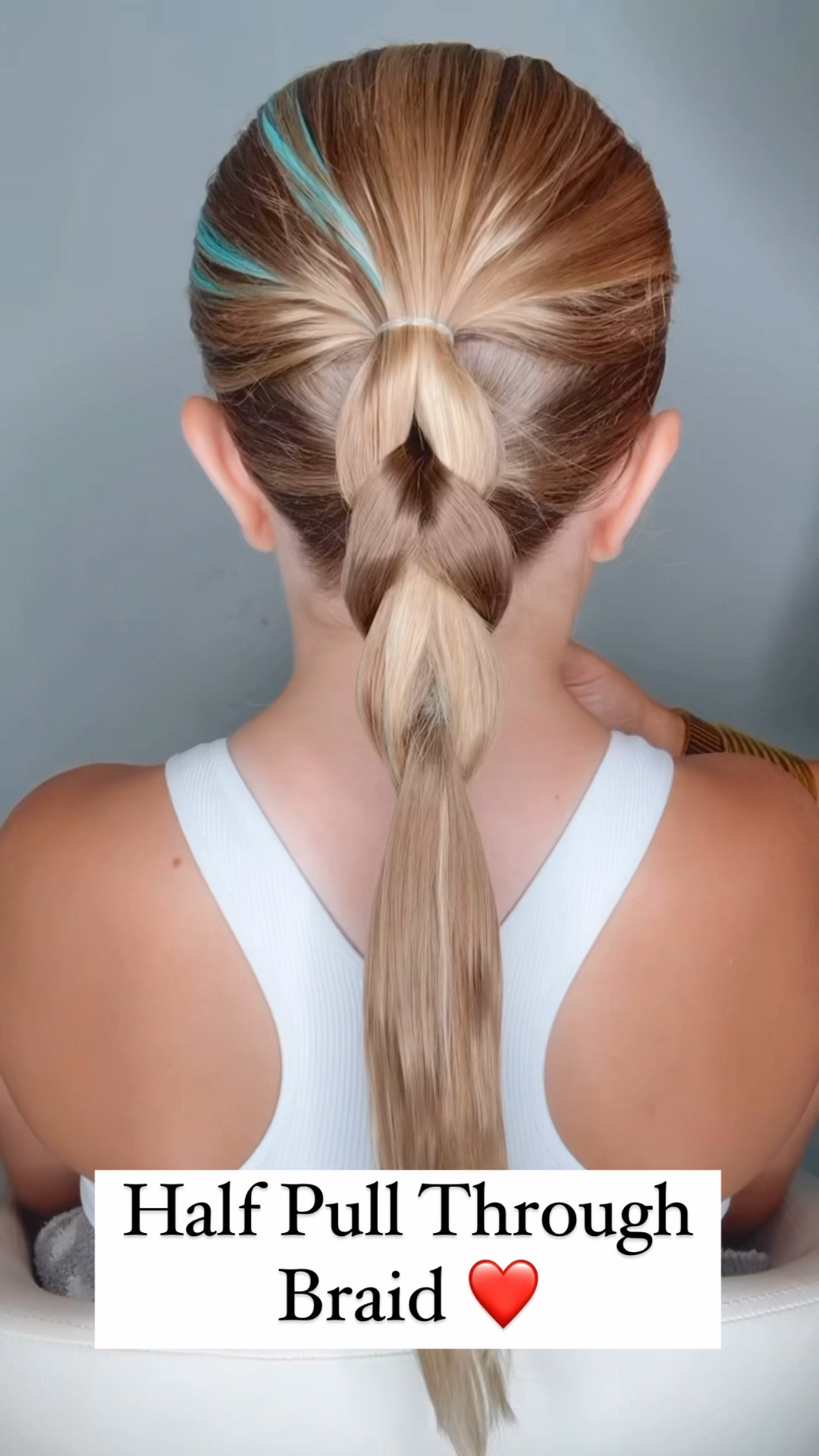 HALF PULL THROUGH BRAID 🩷 I just love this cute and easy hairstyle! Excited to share my favorite hair products with you, too! Love for you to follow us for daily hairstyles! ✨

#LTKBeauty