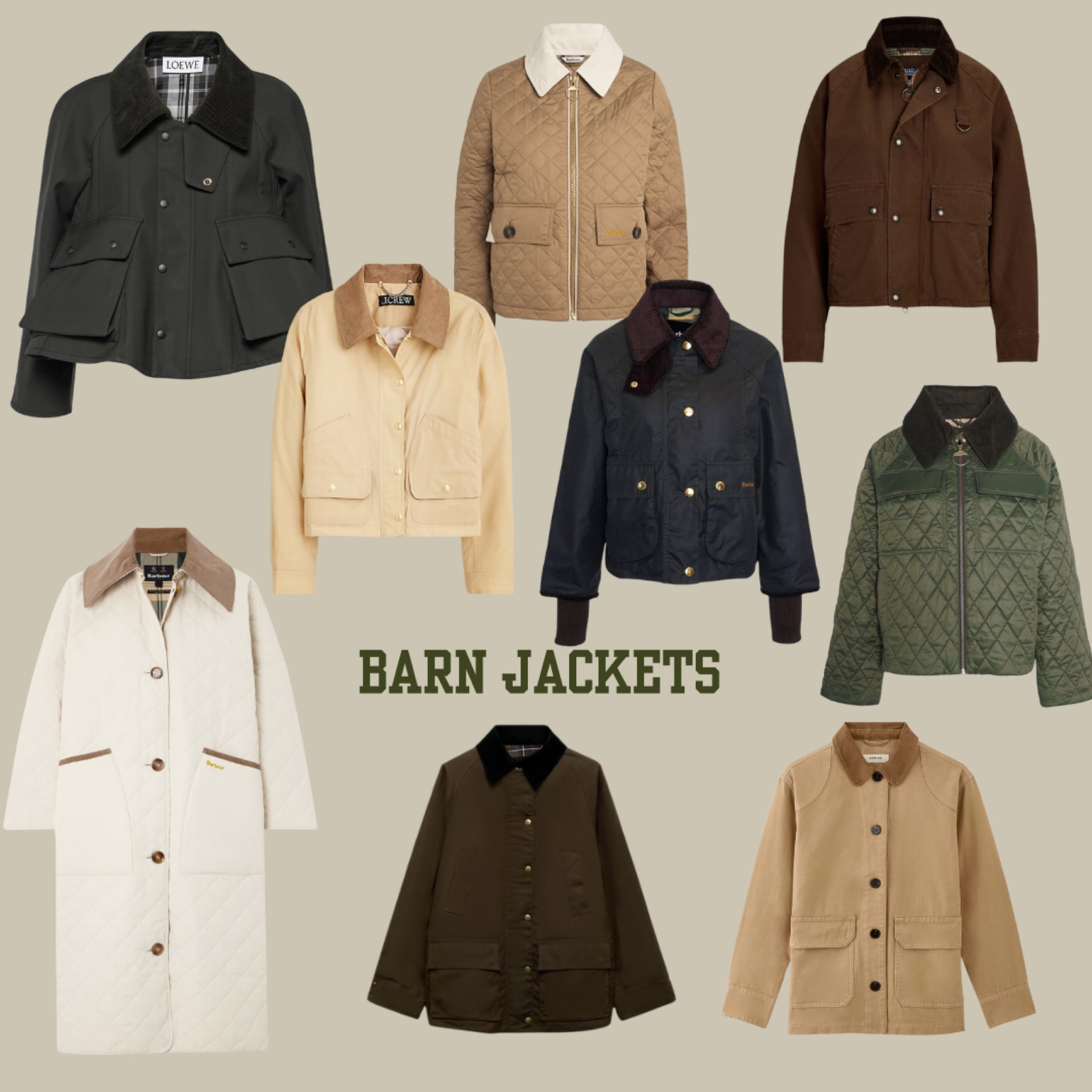 My favorite barn jackets for fall 

#LTKFallSale #LTKStyleTip #LTKSeasonal
