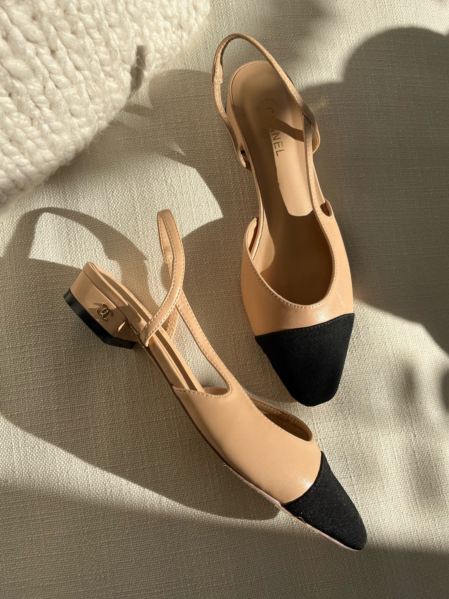 Chanel slingback dupes 🤍✨ #Chanel #Designer #Dupe #LuxuryDupe #DesignerDupe

#LTKsalealert #LTKfindsunder50 #LTKfindsunder100