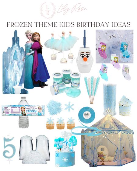 Frozen theme birthday decorations from Amazon 

#LTKHoliday #LTKkids