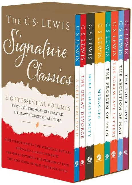 The C. S. Lewis Signature Classics (8-Volume Box Set): An Anthology of 8 C. S. Lewis Titles: Mere... | Walmart (US)