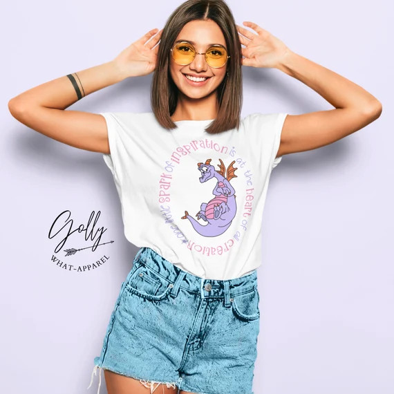 Figment Shirt  Journey Into Imagination Tee  Epcot Shirt  | Etsy | Etsy (US)