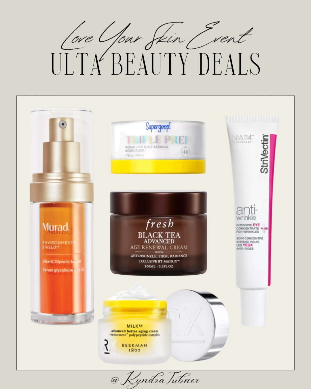 Ulta Beauty Deals: Love Your Skin Event 

#LTKBeauty #LTKSaleAlert #LTKGiftGuide