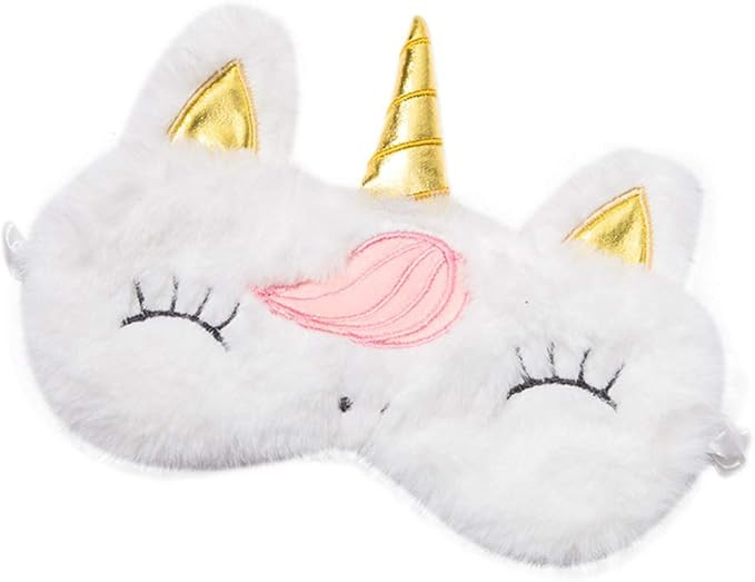 Cute Animal Sleeping Sleep Mask Soft Plush Blindfold Cute Rabbit Panda Koala Eye Cover Eyeshade f... | Amazon (US)