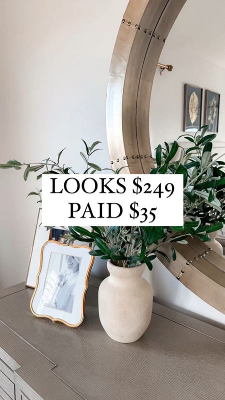 Looks SO much more expensive than it is! Adding an olive leaf arrangement to your decor is grounding and so classic. This one is only $35 and the similar version from Pottery Barn is $249! Place it in your office, bedroom, entryway table, or console for a pulled together look.

You do NOT need to spend a lot of money to look and feel INCREDIBLE!

I’m here to help the budget conscious get the luxury lifestyle.

Home Decor / Olive Tree / Party Decor / Hosting Tips / Setting a Table / Easter Table / Easter Decor / Budget Home / Faux Plant

#LTKfindsunder50 #LTKSeasonal #LTKhome