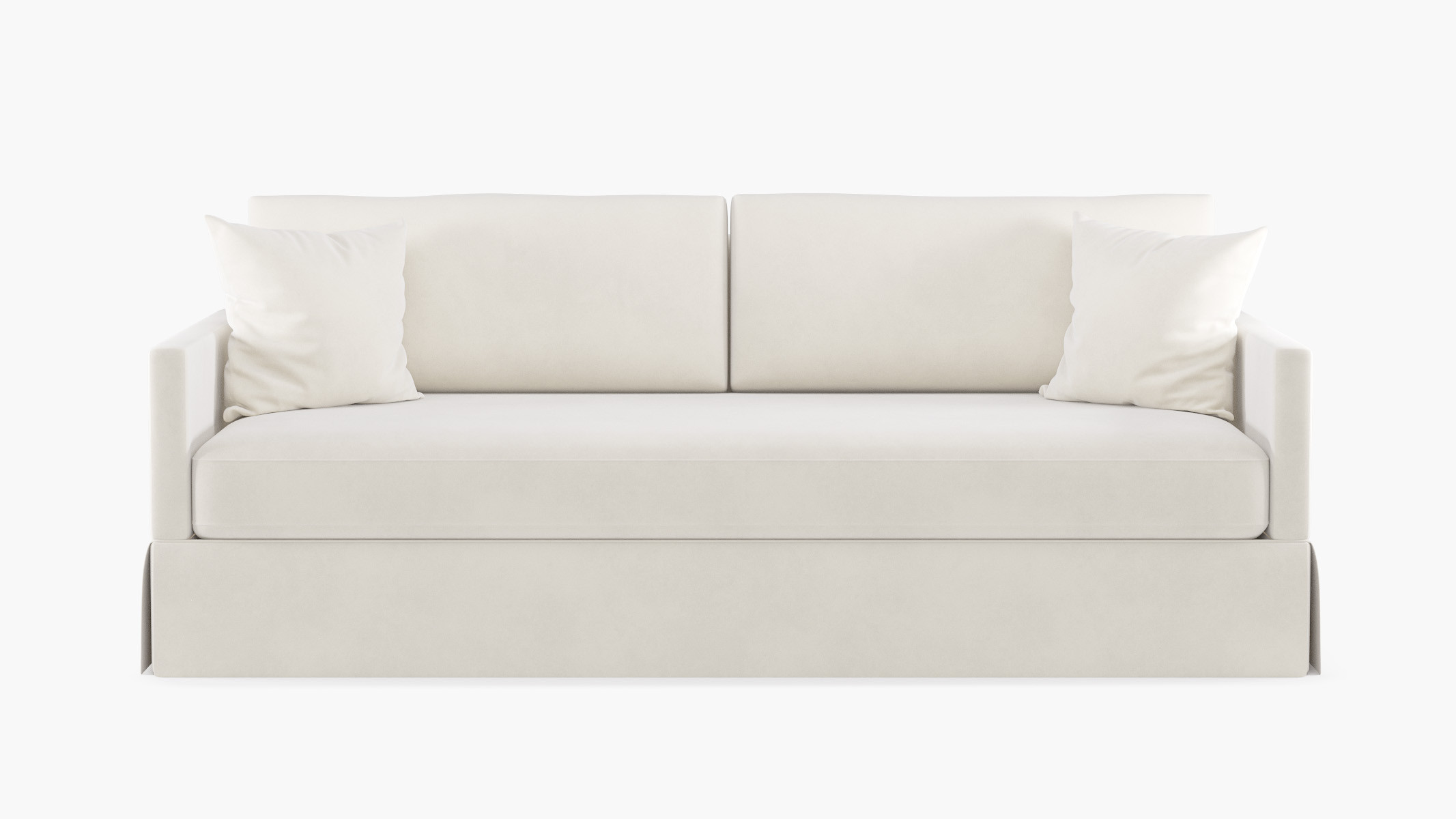 Skirted Sleeper Sofa | The Inside
