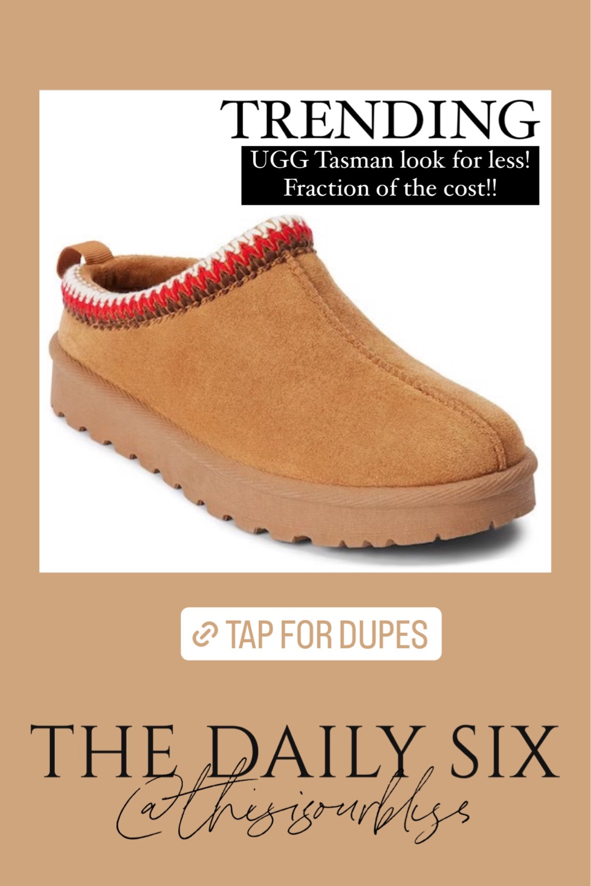 Trending: UGG Tasman slipper / slides — look for less!! Only $65, UGGS are $110 

#LTKsalealert #LTKshoecrush #LTKfindsunder100