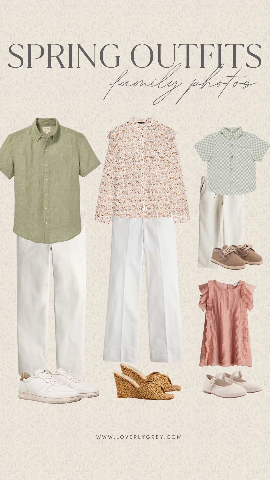 Loving all these colors! Perfect for spring family photos! 


Loverly grey, spring family photos, kids clothes 

#LTKFamily #LTKStyleTip #LTKSeasonal