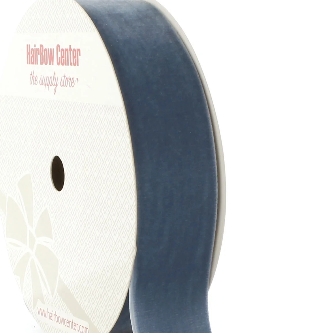 HBC 5/8" Velvet Ribbon 338 Antique Blue 25 Yard | Walmart (US)