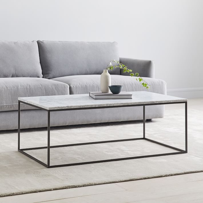 Streamline Coffee Table - Marble | West Elm (US)