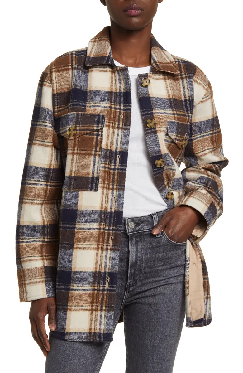 Plaid Shirt Jacket | Nordstrom