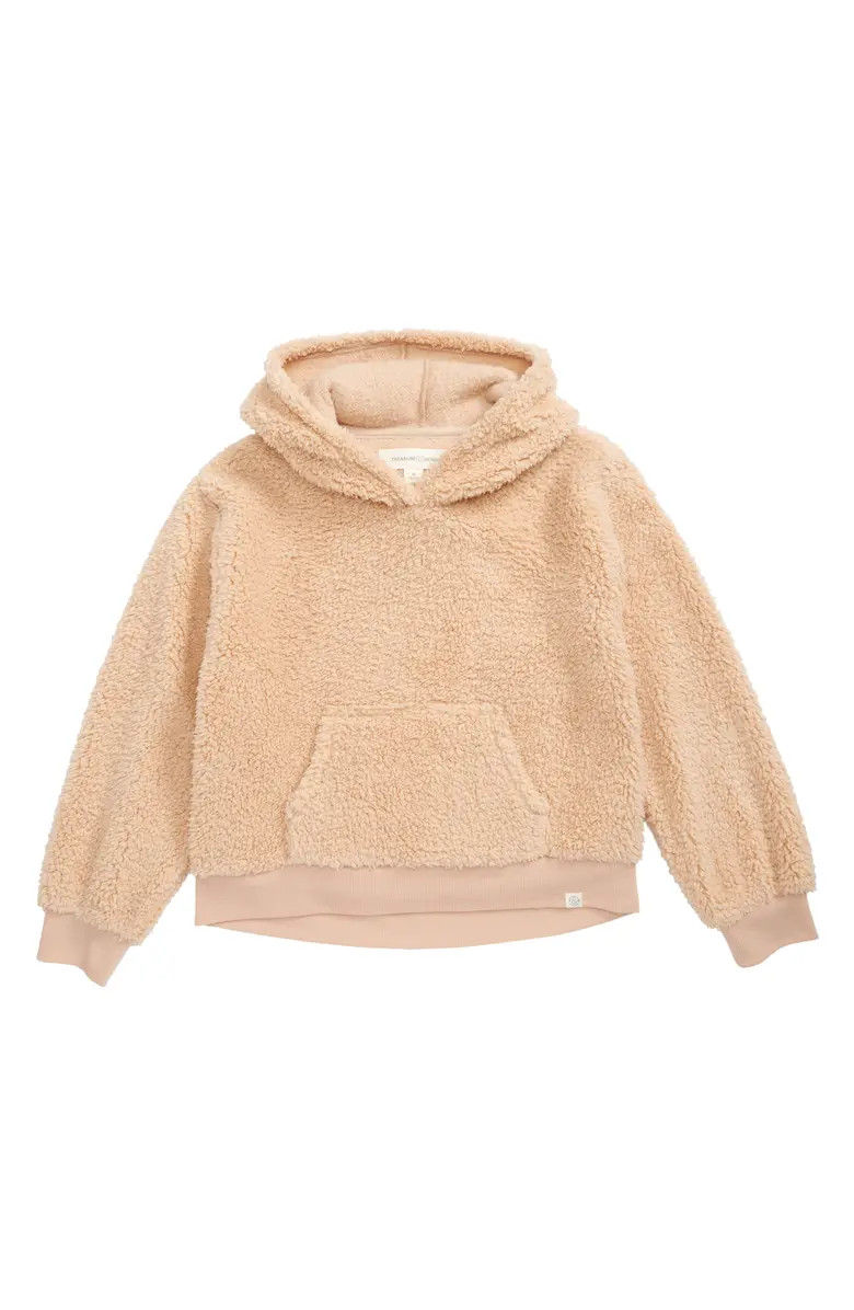 Kids' High Pile Fleece Hoodie | Nordstrom