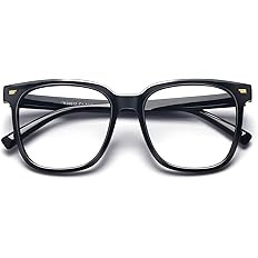 Oversized Square Blue Light Blocking Glasses for Women Men Anti Glare Reduce Eyestrain Computer G... | Amazon (US)